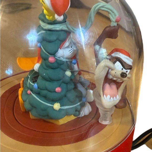 1997 Hallmark Looney Tunes "Merry Taz-Mas!" Magic Ornament - Picture 8 of 9
